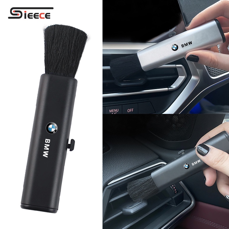 Sieece BàN ChảI LàM SạCh Xe HơI BàN ChảI LôNg MềM Phụ Kiện Xe Hơi Cho BMW F10 E46 F30 E90 G20 E60 X3 320I M3 X7 M4 X5 X6 Z4 E30 M5 E36 330I 318I