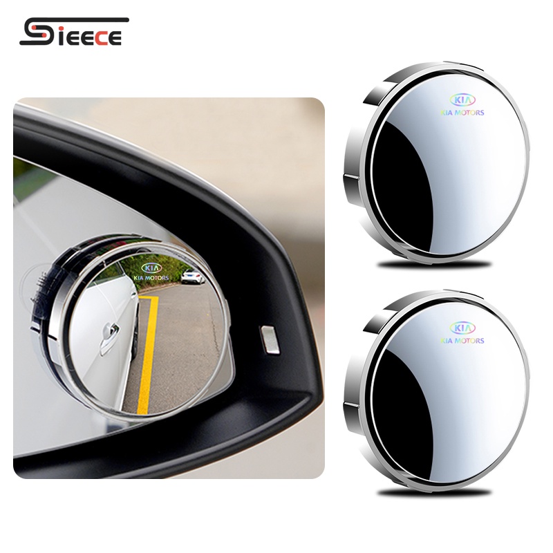 Sieece 2 Chiếc Gương Điểm Mù Ô Tô Gương Tròn Nhỏ Phụ KiệN Xe HơI Cho KIA Morning Carnival Sonet K3 Seltos Sportage Forte Sorento Carens K5