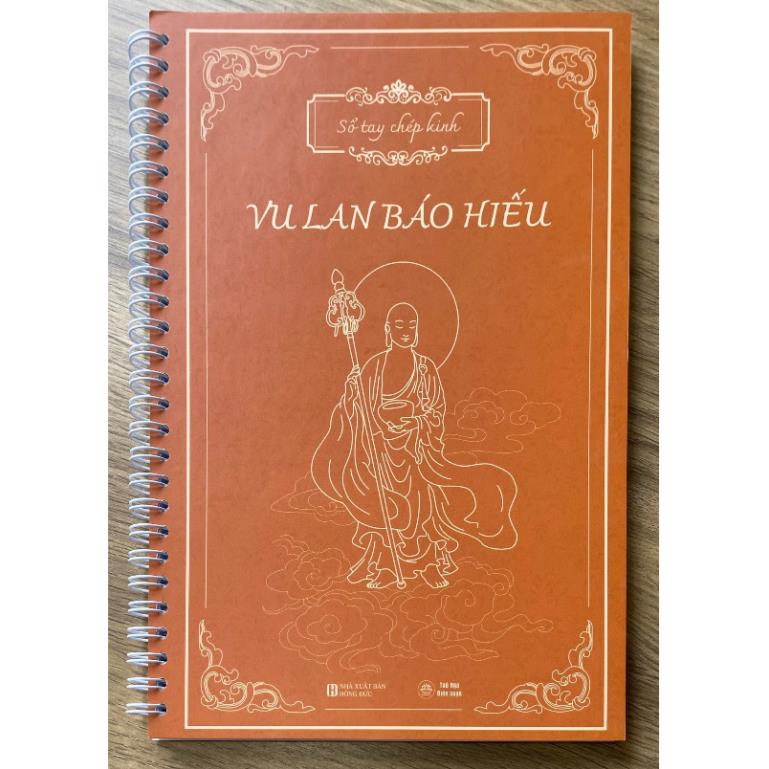 Tặng viết, Sổ Chép Kinh Vu Lan Báo Hiếu mẫu cao cấp tuệ nga
