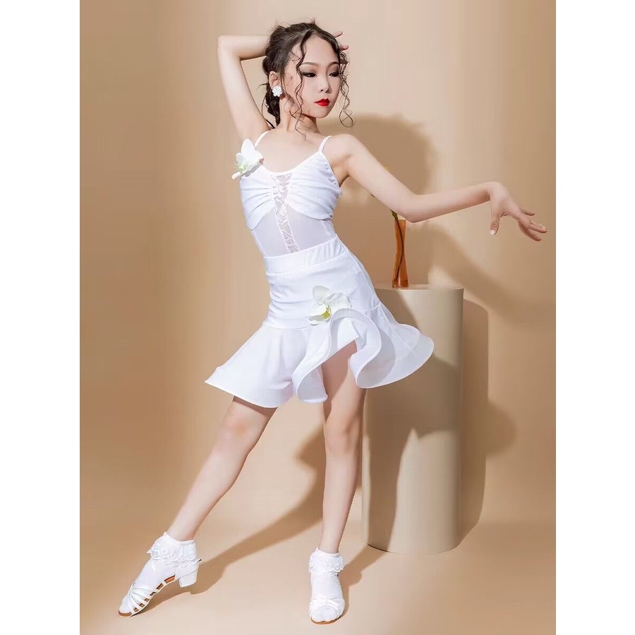 Đầm Khiêu Vũ Latin 7.15 Xinh Xắn Dành Cho Bé Gái