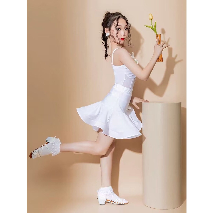 Đầm Khiêu Vũ Latin 7.15 Xinh Xắn Dành Cho Bé Gái