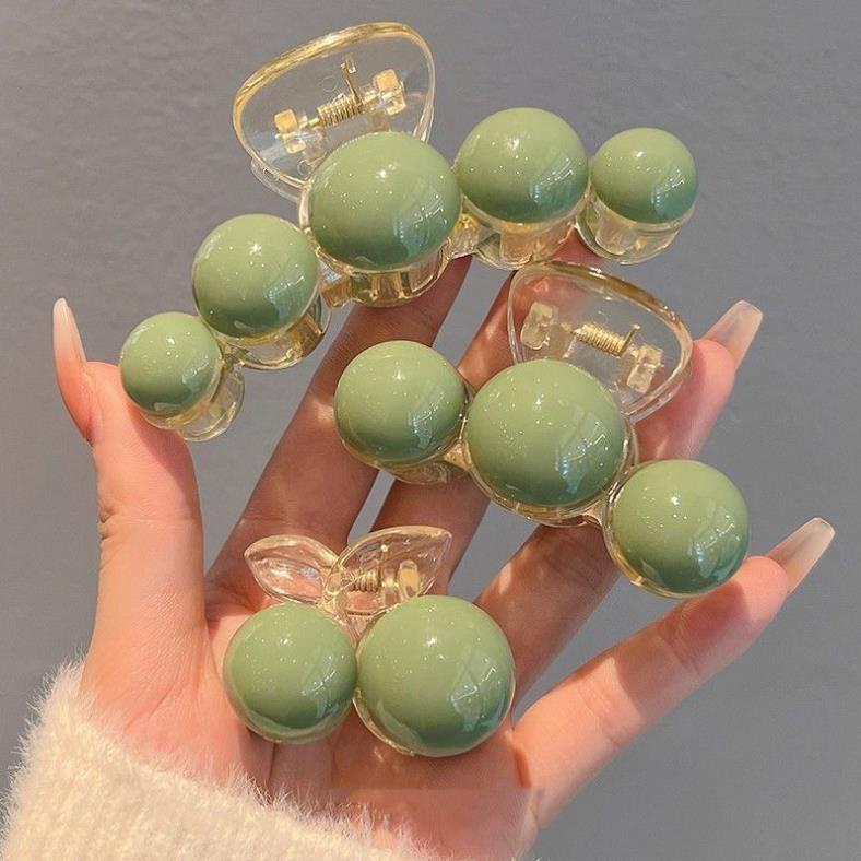 Sét 3 Cặp Tóc Ngọc Xanh Thời Trang Hàn Quốc