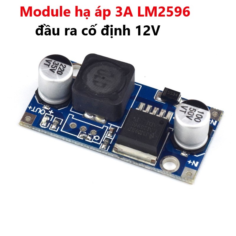Mạch Hạ Áp Buck DC-DC LM2596 3A