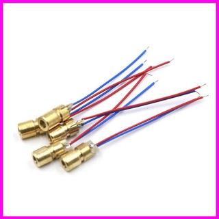 Đèn laze tia sáng đỏ 3v/5v 650nm đầu phát tia laser 5mw