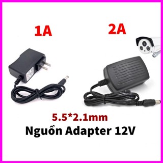  Nguồn Adapter 12V 1A 2A 6A Đầu Jack DC 5.5*2.1mm 