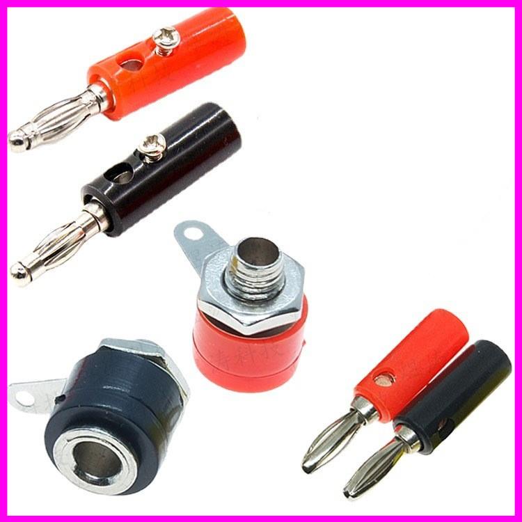 Jack Bắp Chuối 4mm đực, cái, màu đen, đỏ