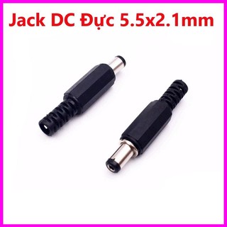 Jack dc đực cái 5.5x2.1mm, jack dc có ốc vặn 5.5x2.1mm
