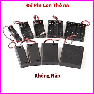 Đế pin aa không nắp 1/2/3/4 pin - đế pin con thỏ aa