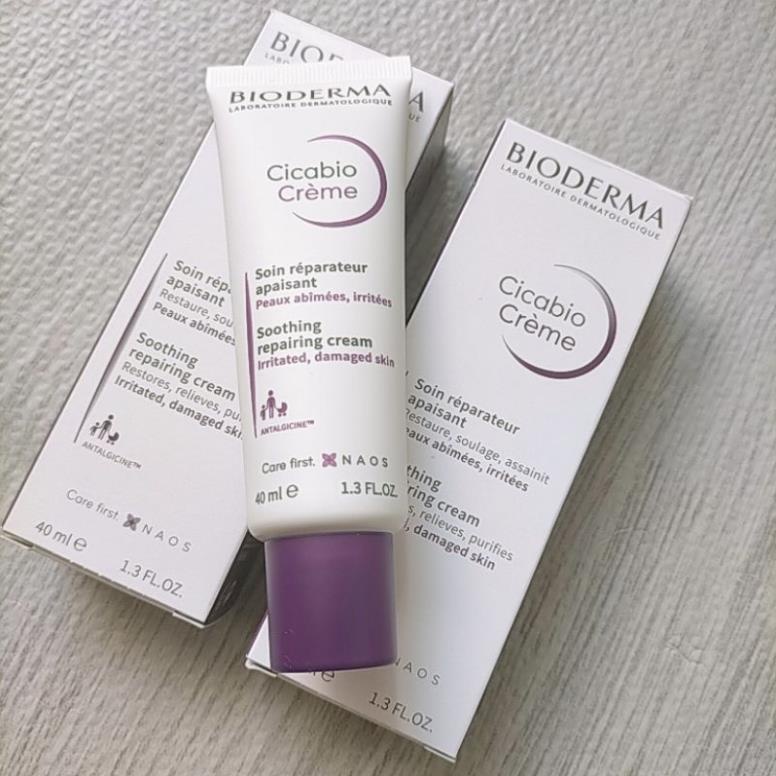 Kem Dưỡng Bioderma Cicabio Crème Hỗ Trợ Phục Hồi Da 40ml