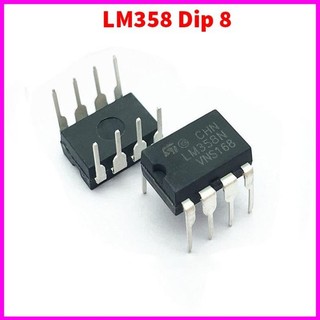 Ic khuếch đại thuật toán lm358 dip 8 chân cắm