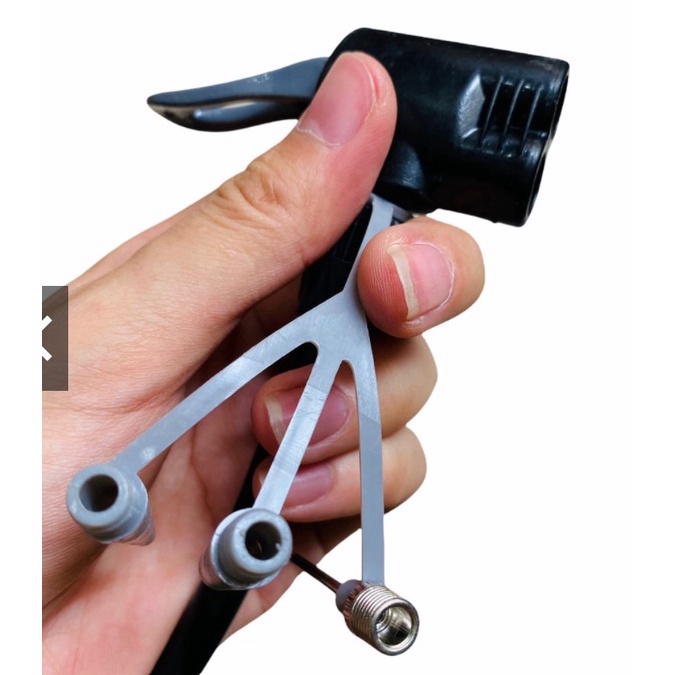 Hàng mới về BƠM XE ĐẠP CHÂN 2 PITONG 200CC ÁP 160PSI 11.4 CÂN HƠI KAPUSI K-3036  hiệu quả