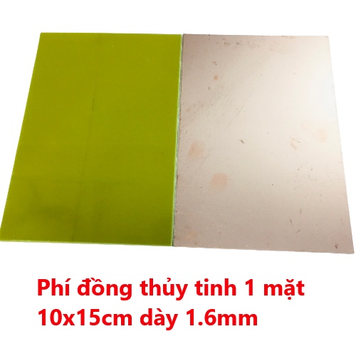 Phíp đồng 2 Mặt 10x15 cm dày 1,6mm