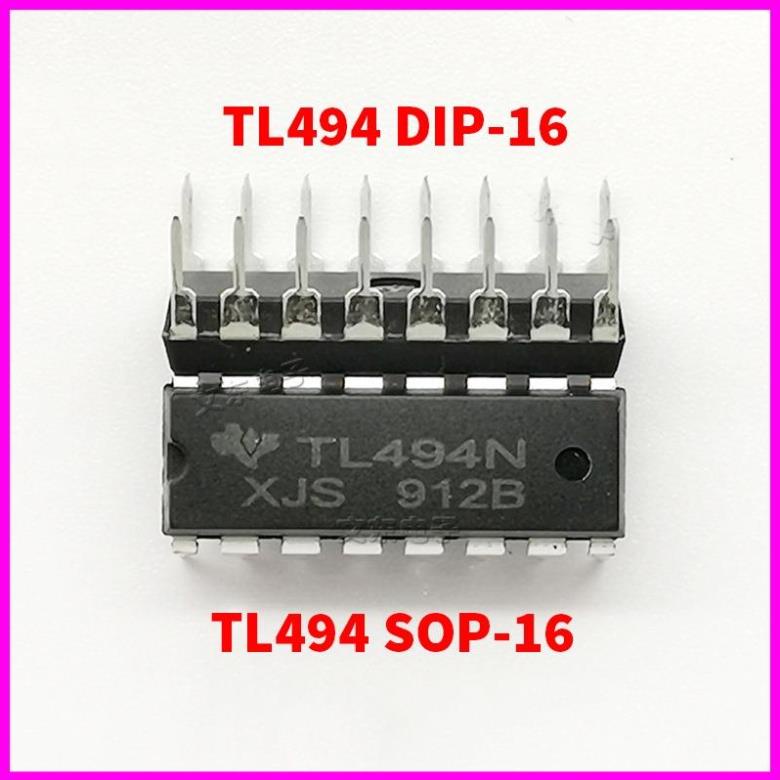 IC Điều Khiển Độ Rộng Xung TL494 DIP-16 / SOP-16 - Sửa Nguồn Xung