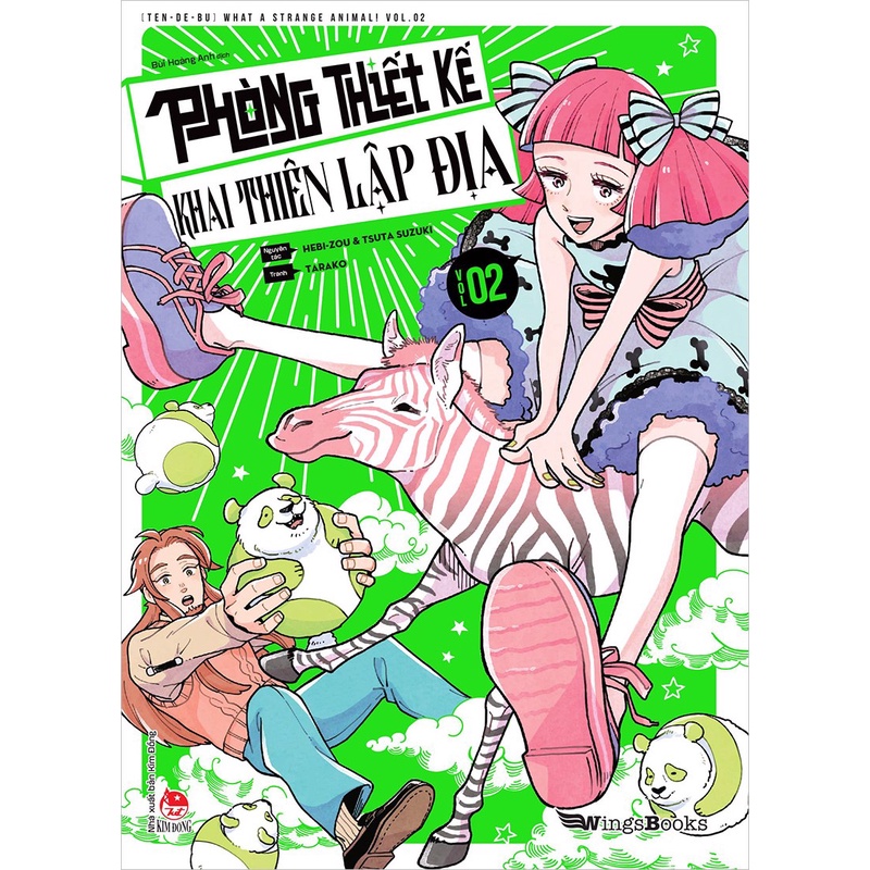 Sách Phòng thiết kế khai thiên lập địa - Tập 2 (Tặng Bookmark + Sticker)
