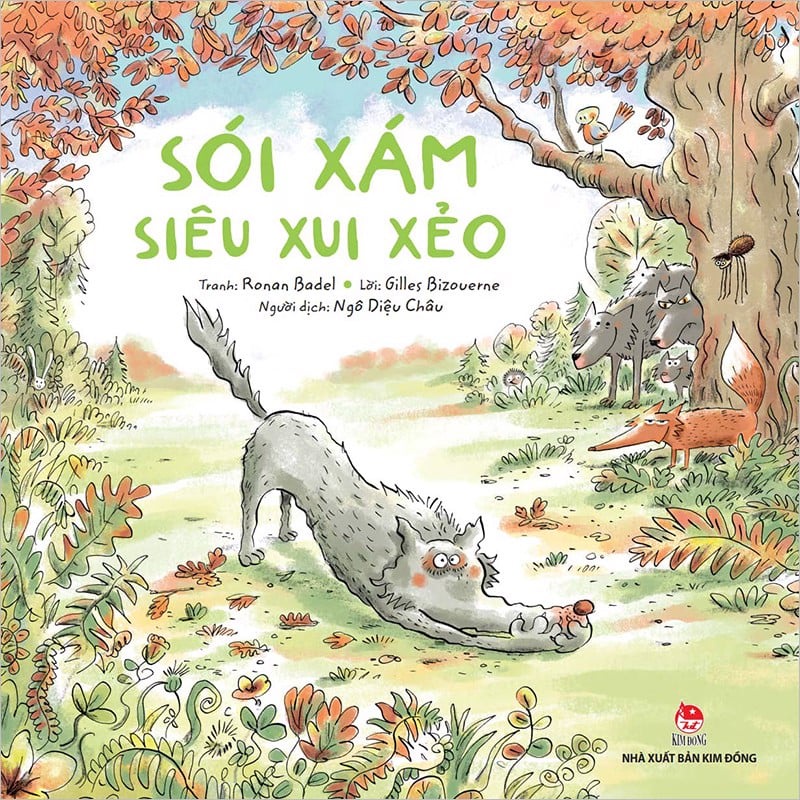 Sách Sói Xám siêu xui xẻo