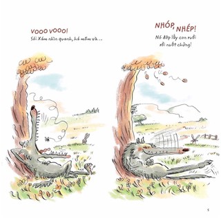 Sách Sói Xám siêu xui xẻo