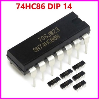 74hc86 dip 14 chân cắm hc86, 7486