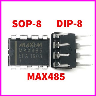 Ic max485 dip-8 / sop-8 - chuyển đổi giao tiếp rs485