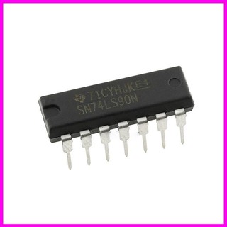 Linh kiện ic đếm thập phân 74ls90 dip14 - sn74ls90 sn74ls90n