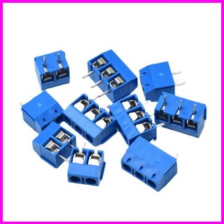 Thiếu bị đầu cuối kf301 2 chân/3 chân xanh dương - cầu đấu domino kf301 2p/3p 5.08mm