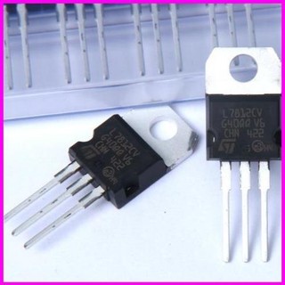 Ic ổn áp nguồn 12v 7812 l7812 l7812cv lm7812 7812cv 1.5a to-220 chân cắm