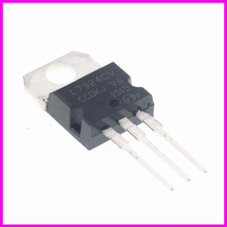 IC Ổn Áp Nguồn 24V 7924 L7924 L7924CV LM7924 7924CV 1.5A TO-200 Chân Cắm