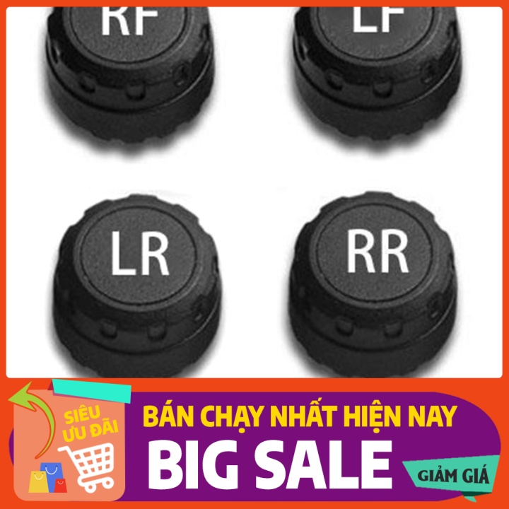 (Hàng loại 1) Mới về Thiết bị cảm biến áp suất lốp xe hơi không dây sử dụng năng lượng mặt trời chuyên dụng thietbixehoi