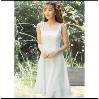 đầm 2dây thêu hoa(ms40)
