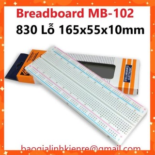 Breadboard mb-102 830 lỗ 165x55x10mm