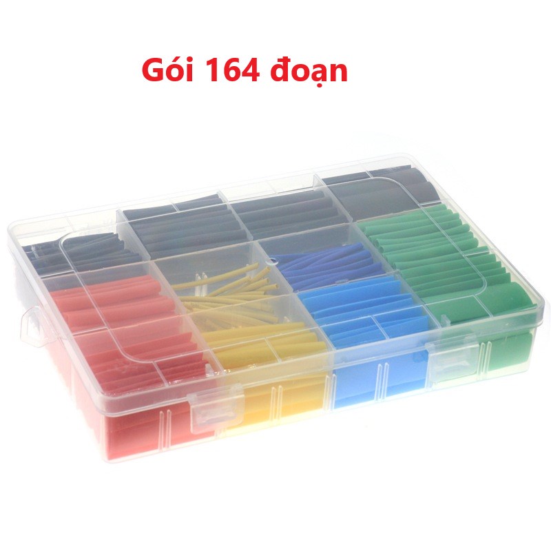 Ống Dây Co Nhiệt Cách Điện, Gen co nhiệt 1mm, 2mm, 3mm...10mm Gói nhiều kích thước