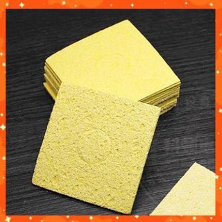 Bọt biển lau mũi hàn 6x6x0.6cm, bọt biển tròn d5cm, bọt biển 4x6cm