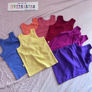 Combo 4 Áo ba lỗ trơn [LỰA MÀU]