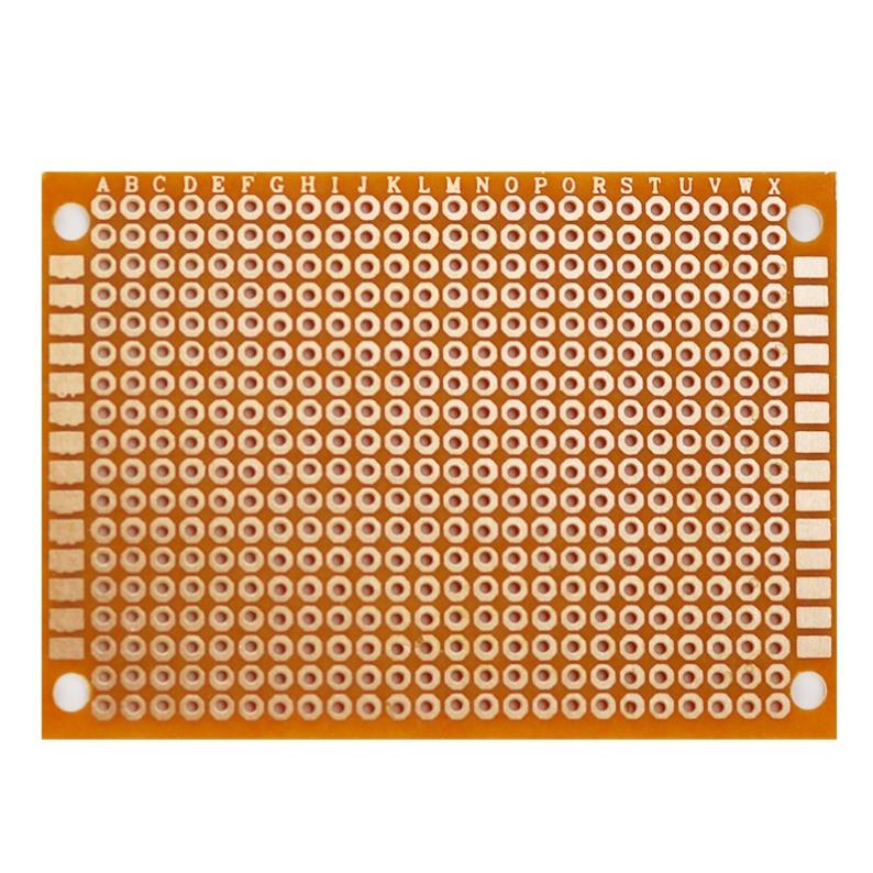 Bảng Mạch Đục Lỗ PCB 5*7Cm 5x7, 7x9, 9x15, 10x15 cm Chất Lượng Cao - Khoảng Cách Lỗ 2.54mm, Dày 1,2 - 1,6mm