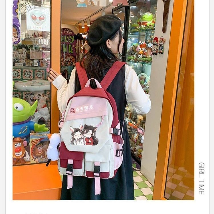 Tianguan Ba Lô Bao Quanh In Hình anime thank you Dễ Thương Cho Học Sinh Tiểu Học Trung Học