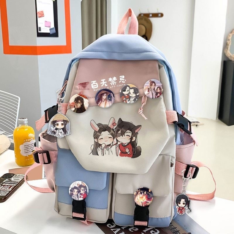 Tianguan Ba Lô Bao Quanh In Hình anime thank you Dễ Thương Cho Học Sinh Tiểu Học Trung Học