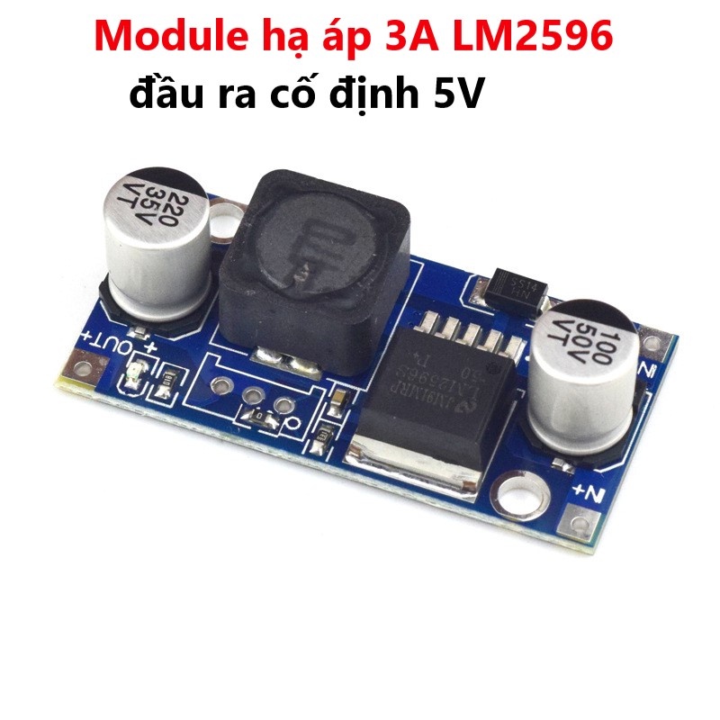 Mạch Hạ Áp Buck DC-DC LM2596 3A