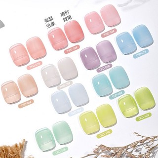Set sơn gel Thạch 12 màu Pastel Macaron Milan siêu đẹp