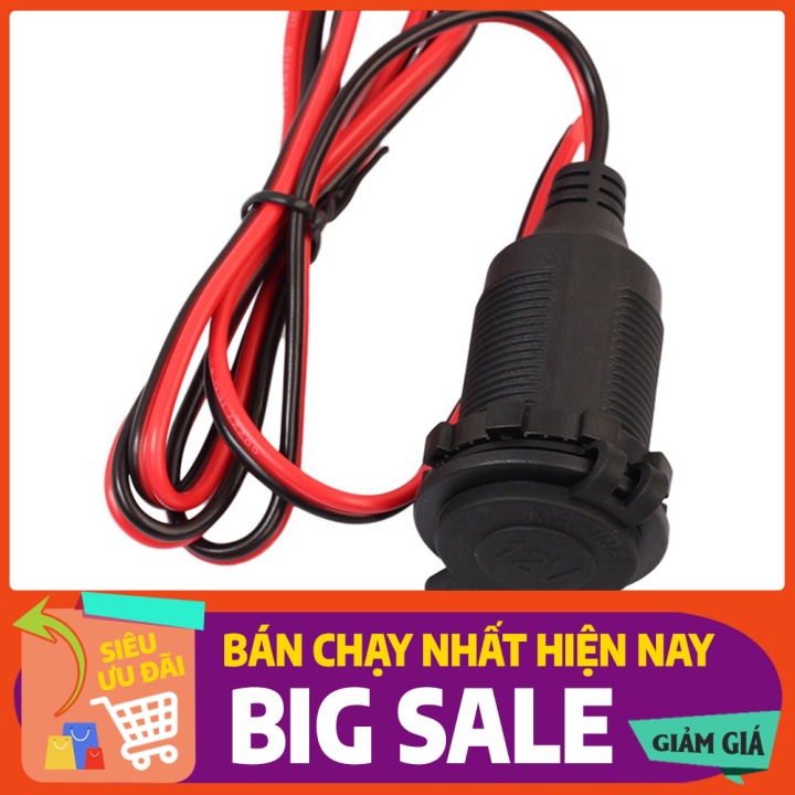 Sale lớn Tẩu Sạc Cho Xe Hơi 12v Kích Thước 10cm Tiện Lợi