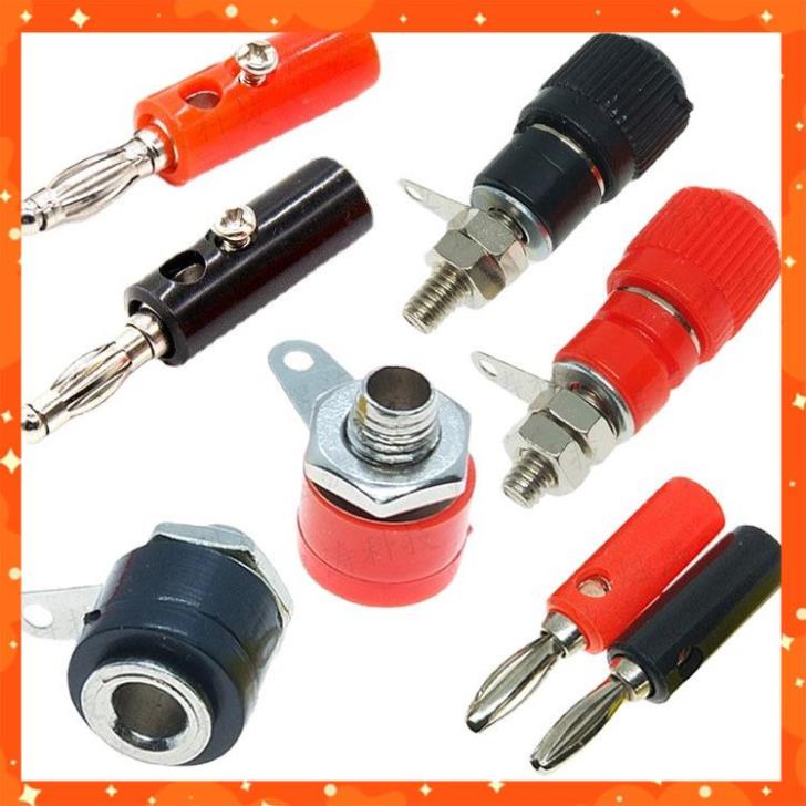 Jack Bắp Chuối 4mm đực, cái, màu đen, đỏ