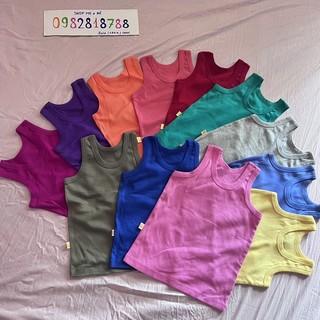 Combo 4 Áo ba lỗ trơn