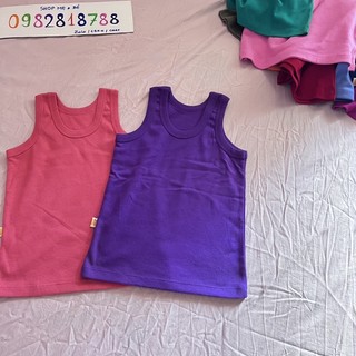 Combo 4 Áo ba lỗ trơn [LỰA MÀU]