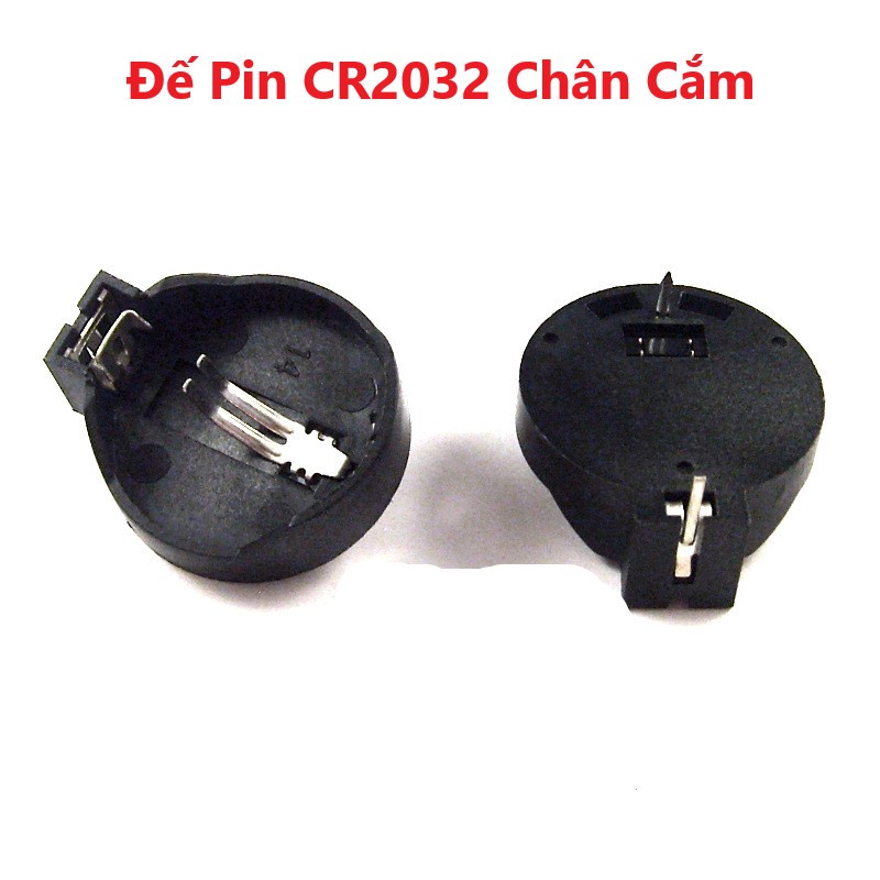 Pin CR2032, 2032 Đế Pin CR2032 Chân Cắm