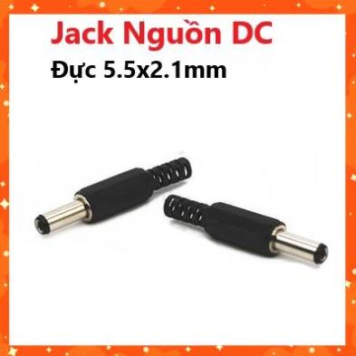 Jack DC Đực Cái, Jack DC có ốc vặn 5.5x2.1mm