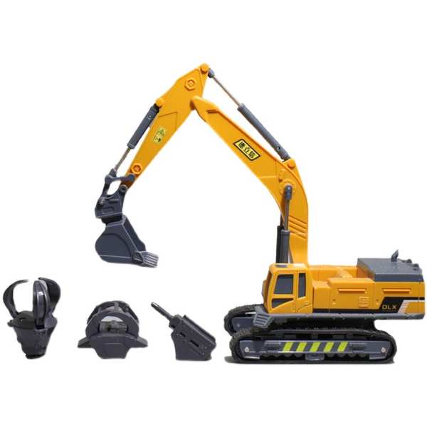 Mô Hình Đầu Máy Xúc Bằng Gỗ Thay Thế Cho Bé