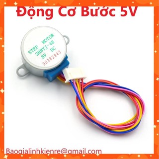 Động cơ bước 5v/12v step motor 28byj-48 5vdc/12vdc
