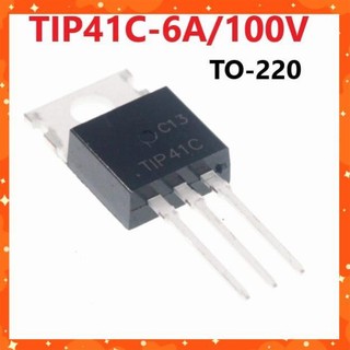 Transistor công suất npn tip41-to220 6a/100v ngược - tip42 ngược, tip