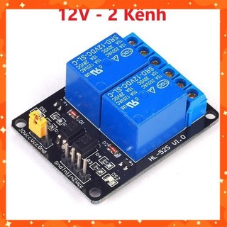 Module relay 12vdc 1 kênh 2 kênh - mạch relay 12v 1 kênh 2 kênh, rơ le 12v