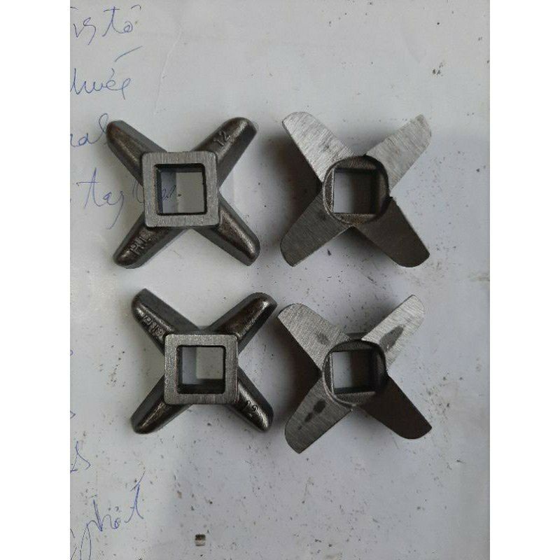 Dao xay thịt đầu 12 - Lưỡi dao xay thịt  máy 12