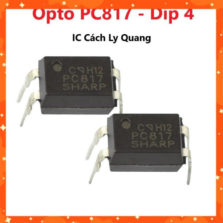 Opto PC817-Dip4 - IC Cách Ly Quang