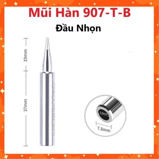 Đầu mũi hàn 907-t-b - mũi hàn nhọn cho tay hàn 907